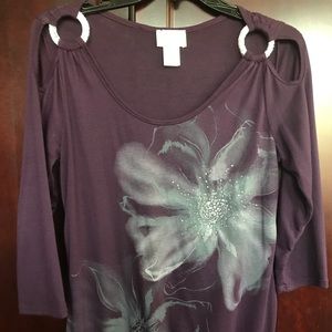 Lavish 3/4 sleeve tunic